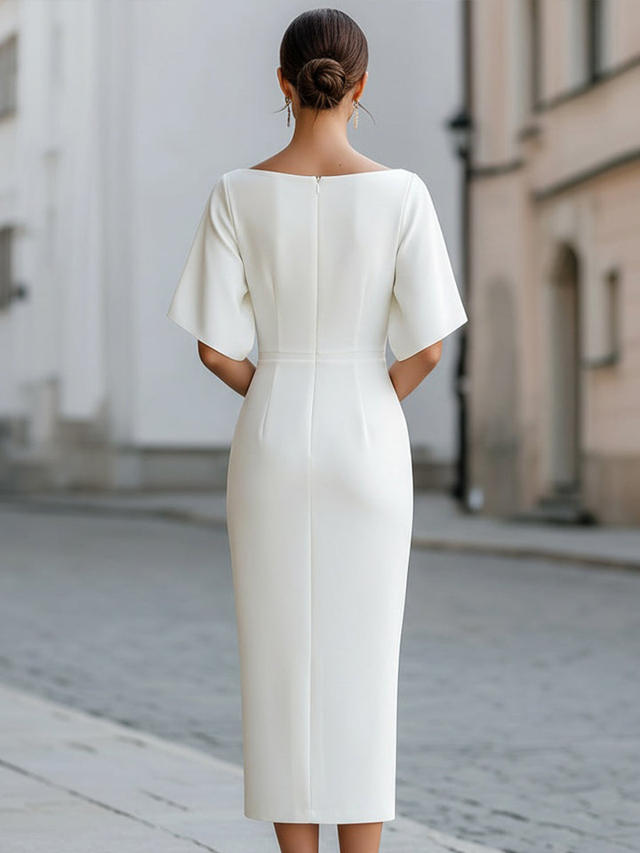 Celine | Elegant Midi Dress