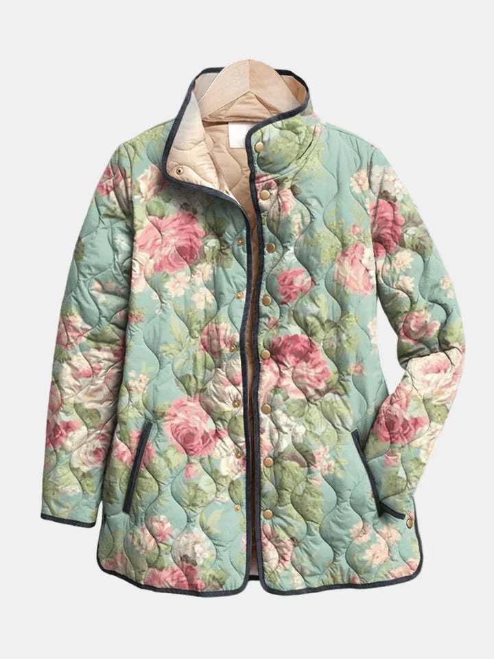 Haverford | Timeless Floral Quilted Jacket