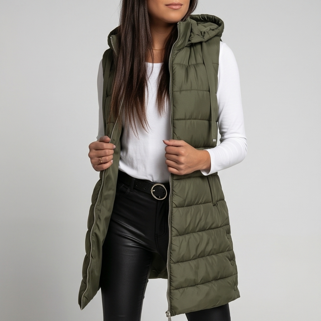 Windsor | Long Hooded Gilet