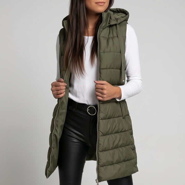 Windsor | Long Hooded Gilet