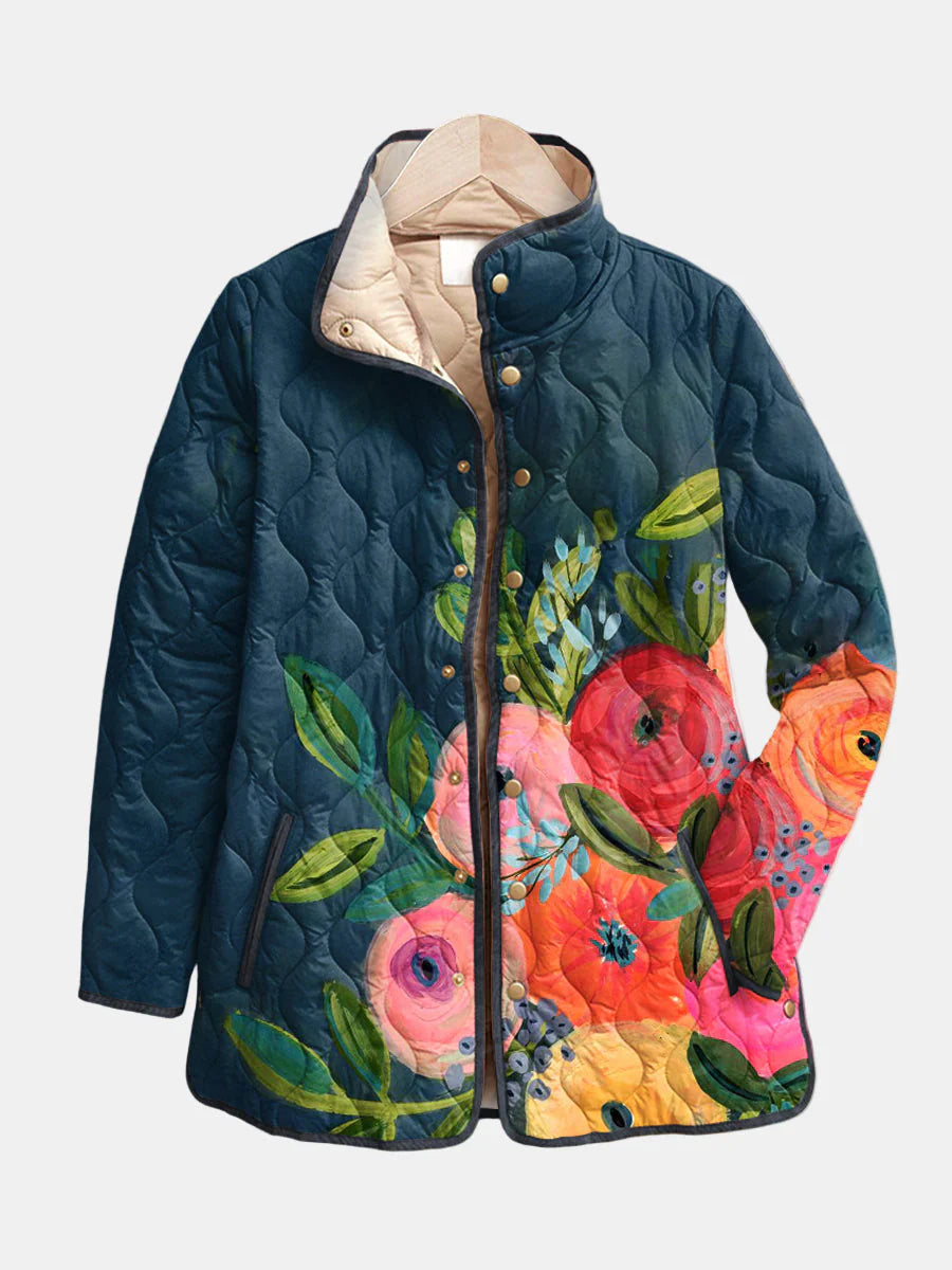 Haverford | Timeless Floral Quilted Jacket