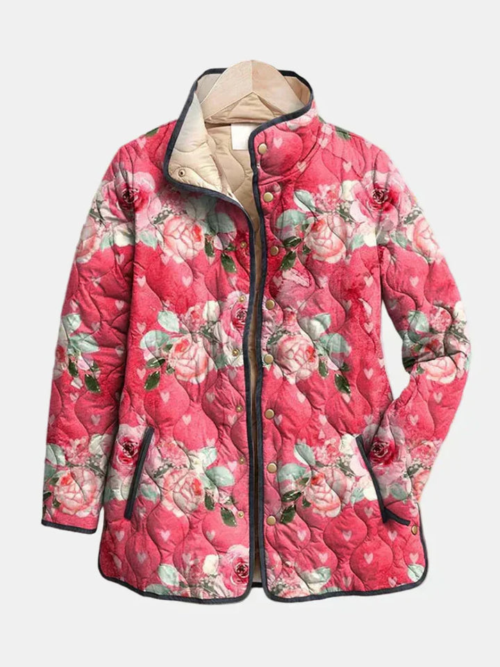 Haverford | Timeless Floral Quilted Jacket