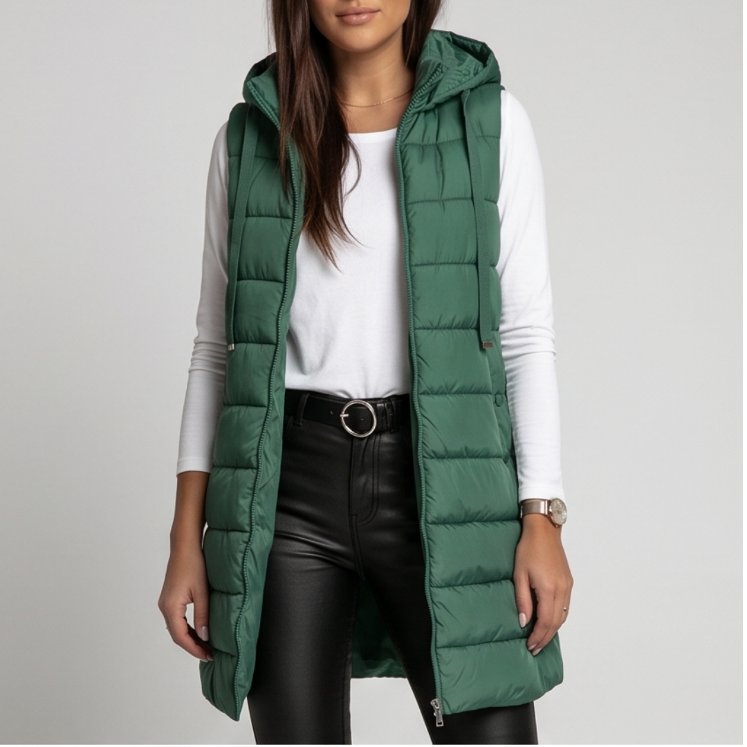 Windsor | Long Hooded Gilet