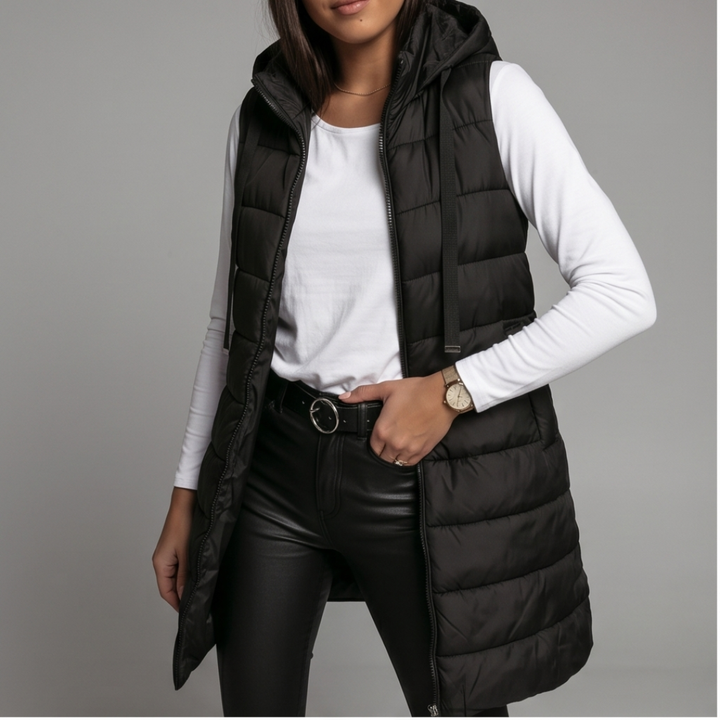 Windsor | Long Hooded Gilet