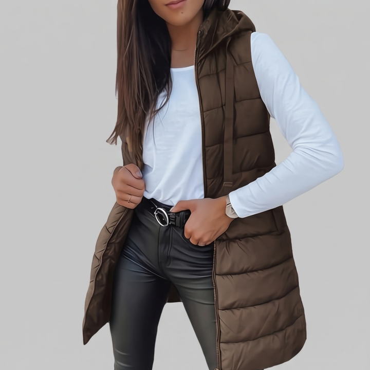 Windsor | Long Hooded Gilet