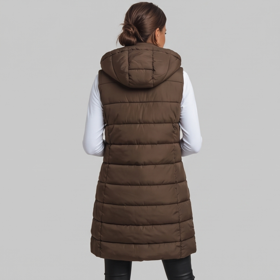 Windsor | Long Hooded Gilet
