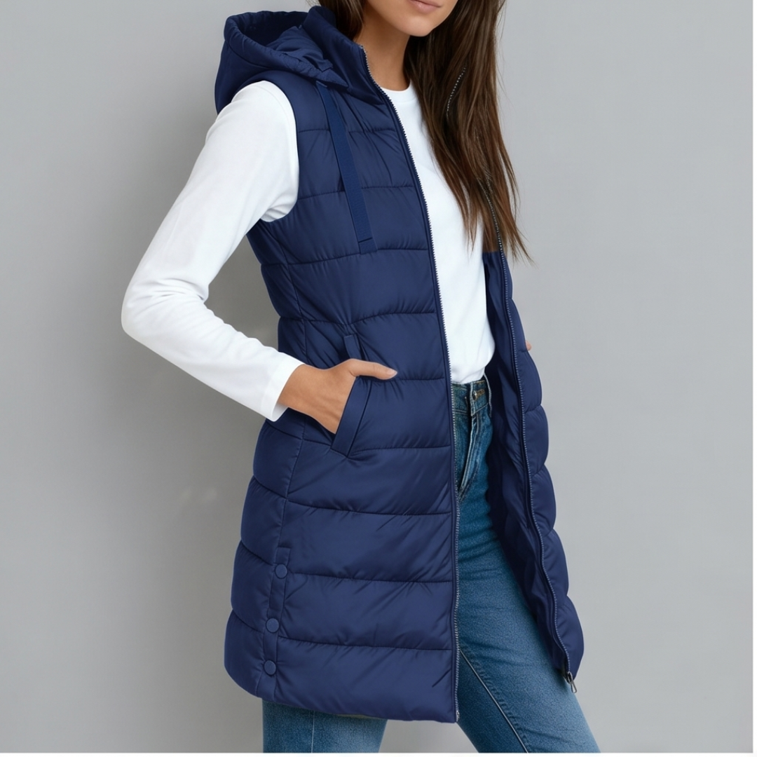 Windsor | Long Hooded Gilet