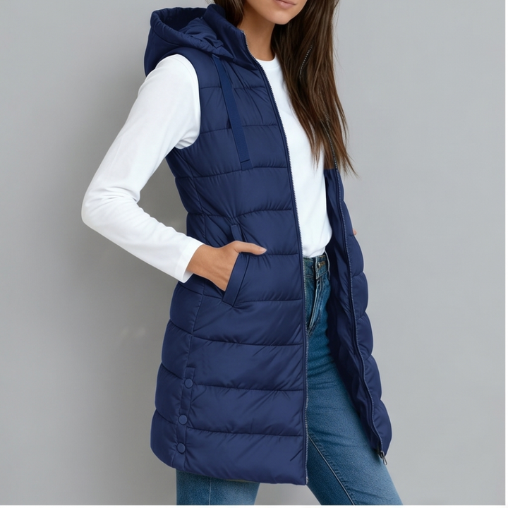 Windsor | Long Hooded Gilet