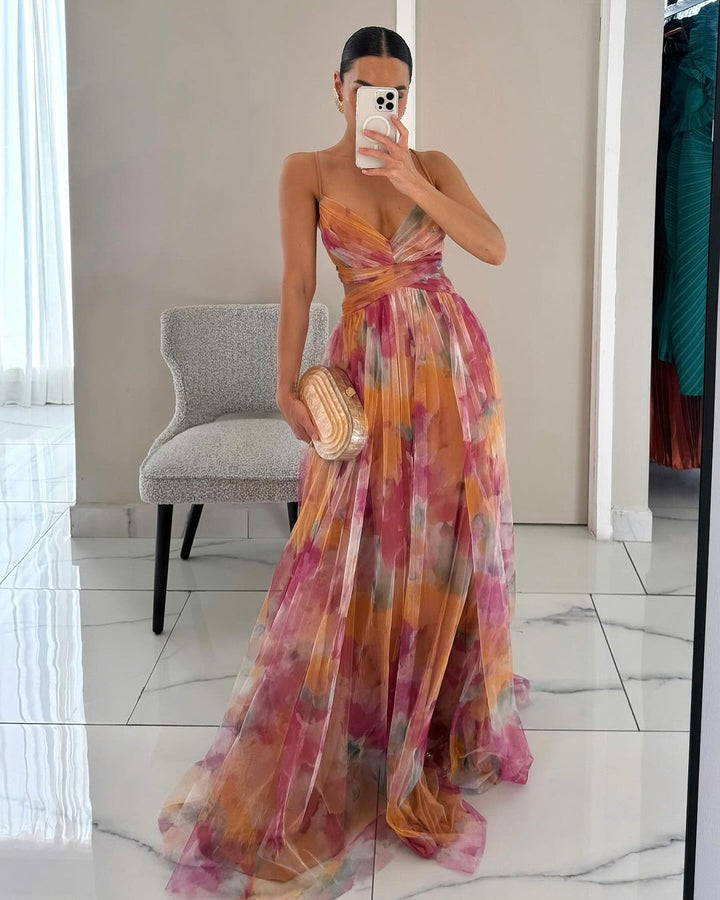 Elsie™ | Floral Maxi Gown