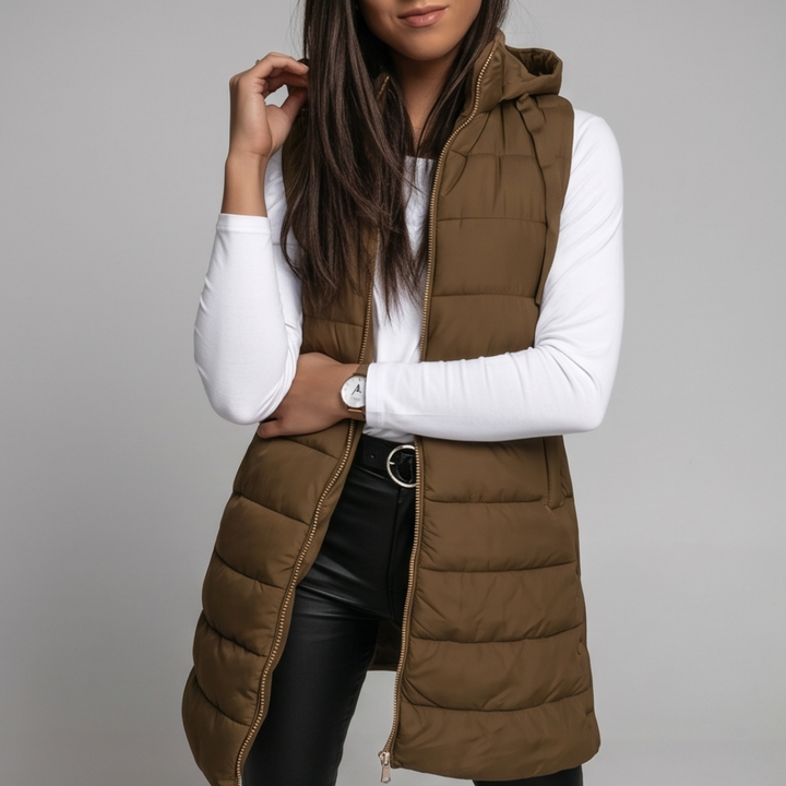 Windsor | Long Hooded Gilet