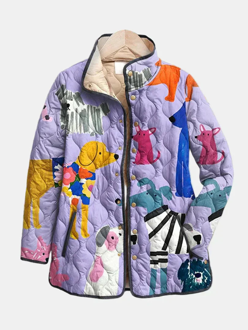 Haverford | Timeless Floral Quilted Jacket