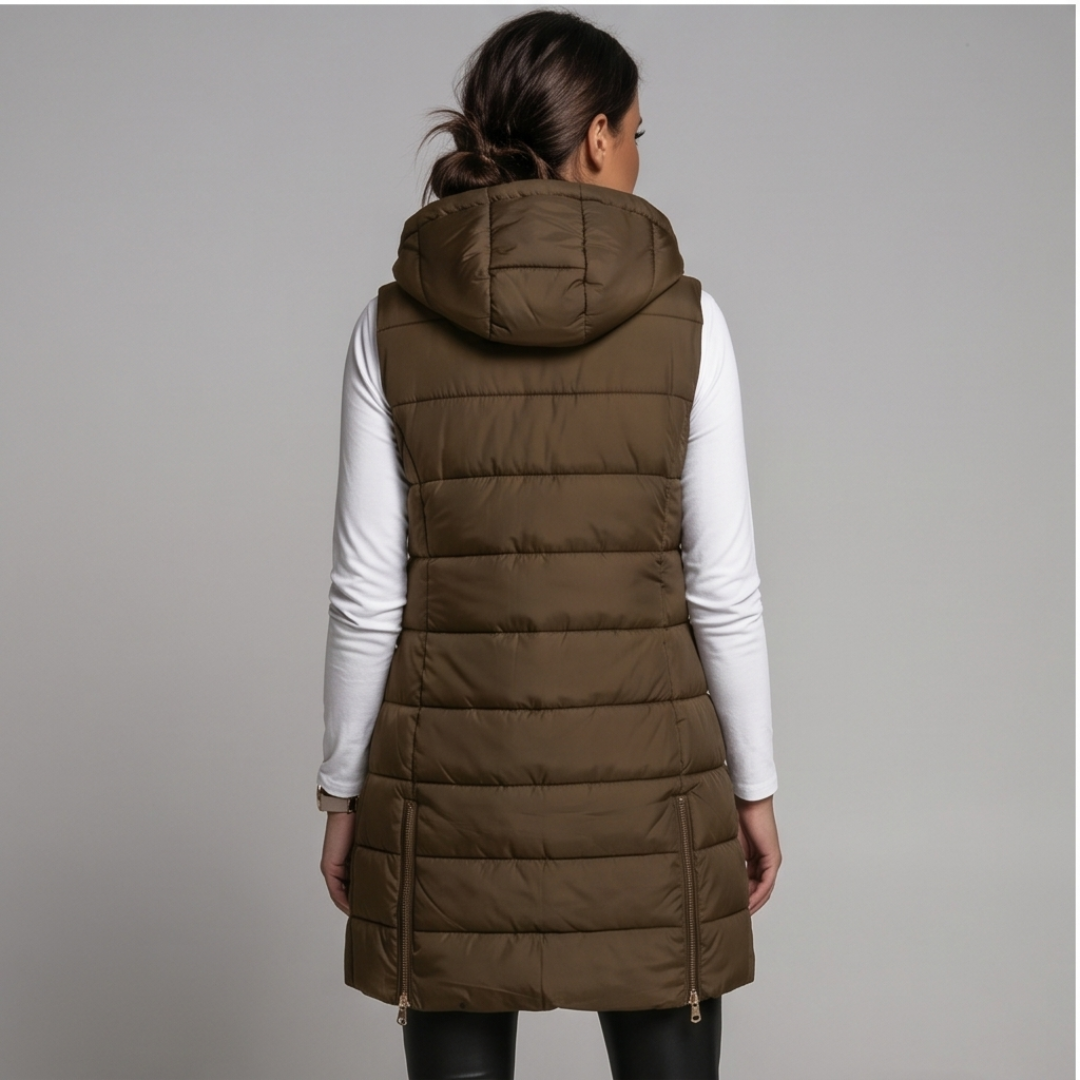 Windsor | Long Hooded Gilet