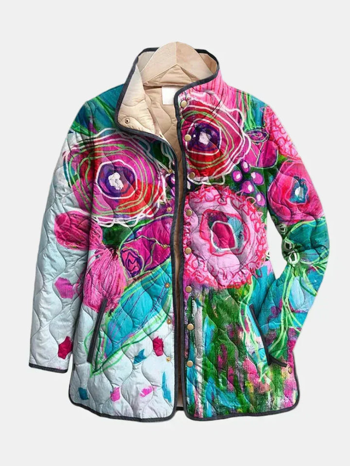 Haverford | Timeless Floral Quilted Jacket
