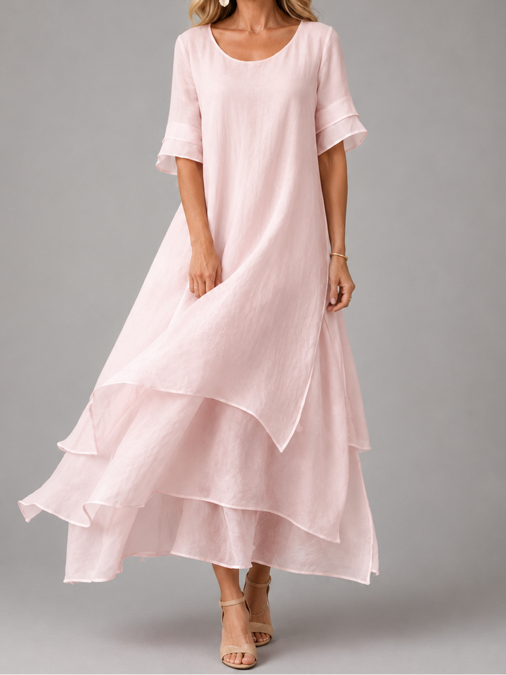 Elowen™ | Sophisticated Flow Maxi Dress