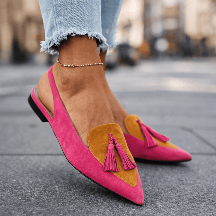 Fenella | Strappy Tassel Sandals