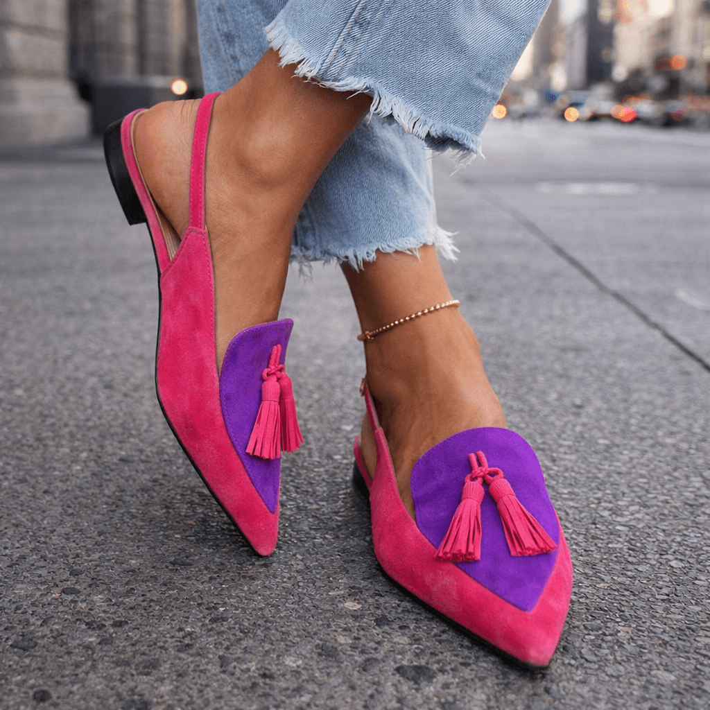 Fenella | Strappy Tassel Sandals