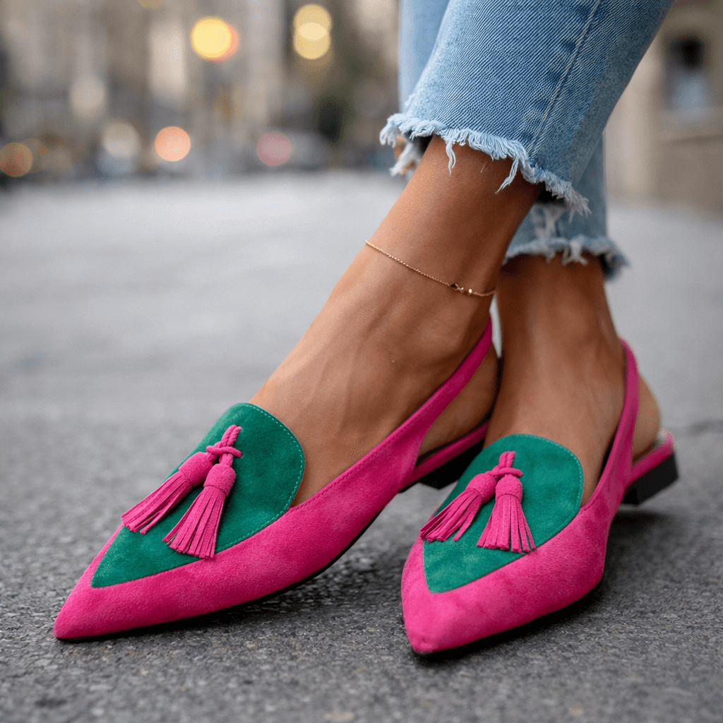Fenella | Strappy Tassel Sandals