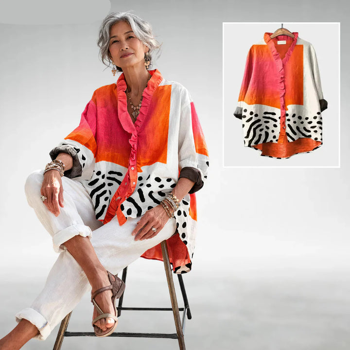 Morwenna™ | Relaxed Print Blouse