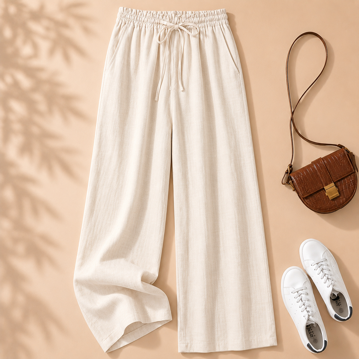 Beatrice | Casual Linen Comfort Trousers