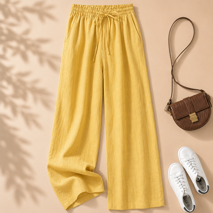 Beatrice | Casual Linen Comfort Trousers
