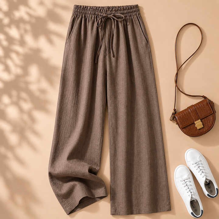 Beatrice | Casual Linen Comfort Trousers
