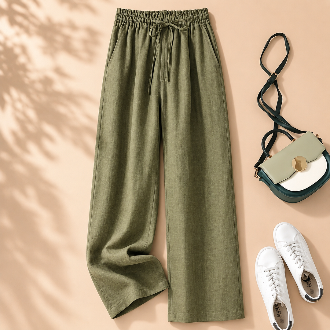 Beatrice | Casual Linen Comfort Trousers
