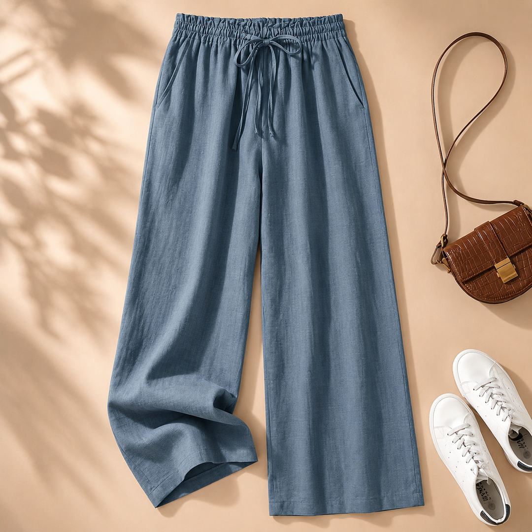 Beatrice | Casual Linen Comfort Trousers