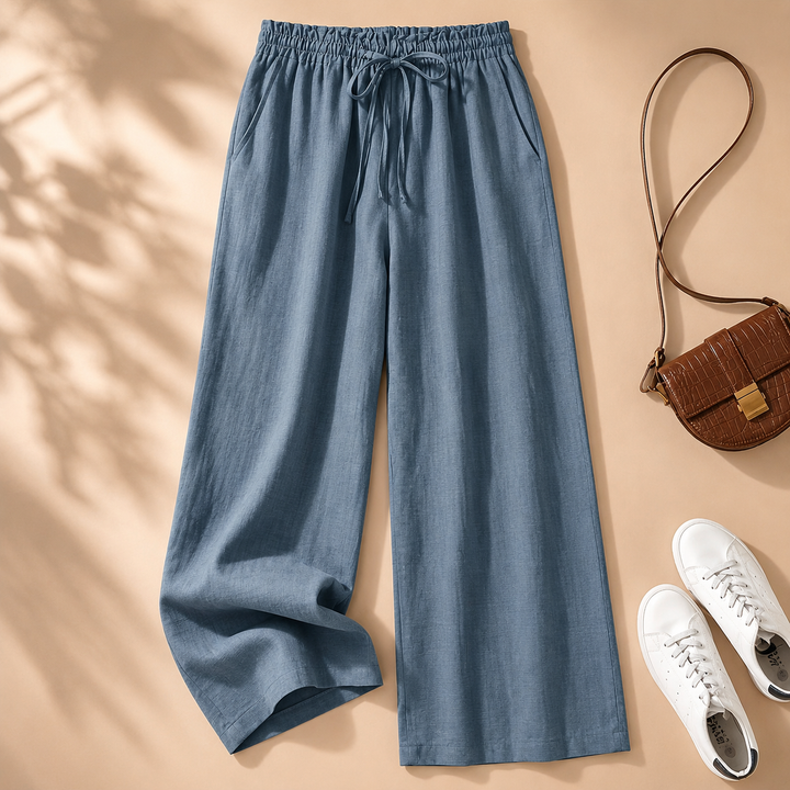 Beatrice | Casual Linen Comfort Trousers