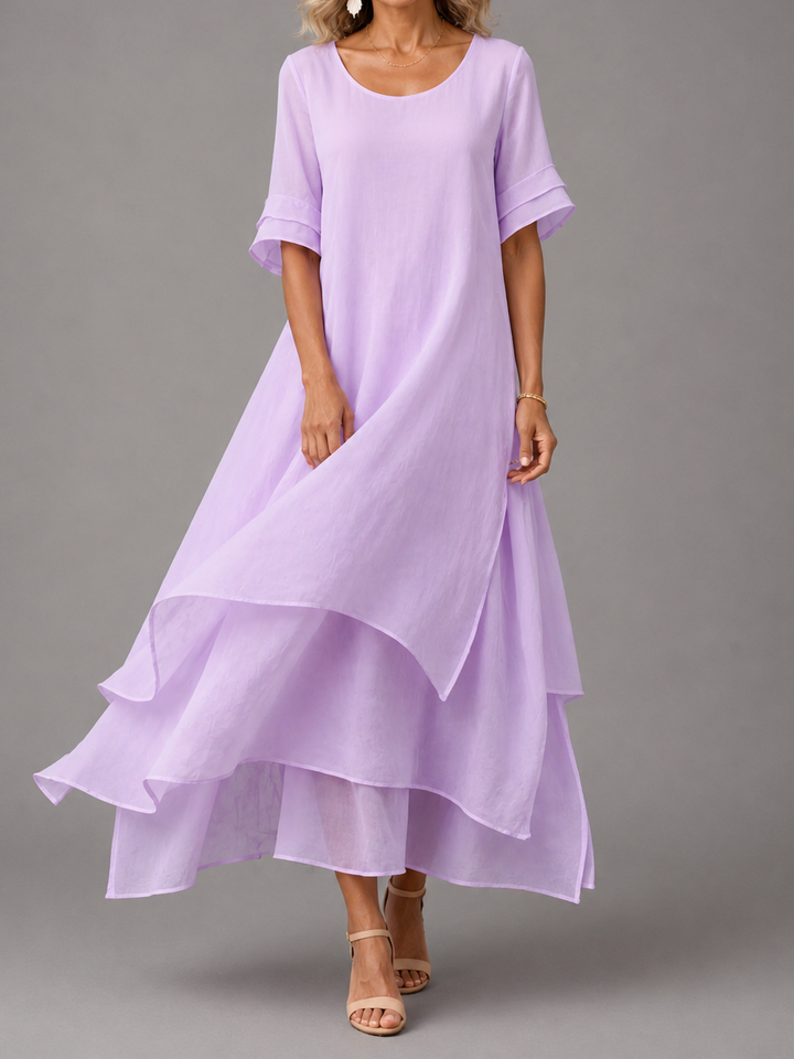 Elowen™ | Sophisticated Flow Maxi Dress