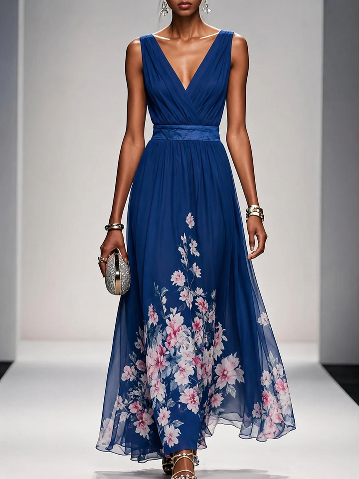 Willow | Sleeveless A Maxi Dress