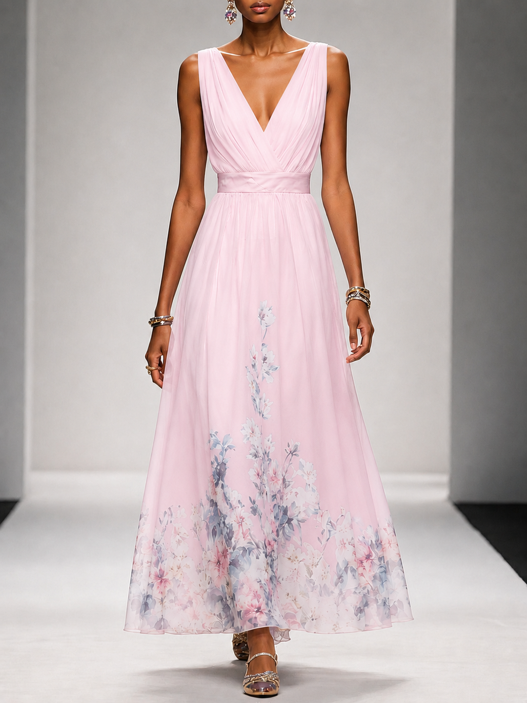 Willow | Sleeveless A Maxi Dress