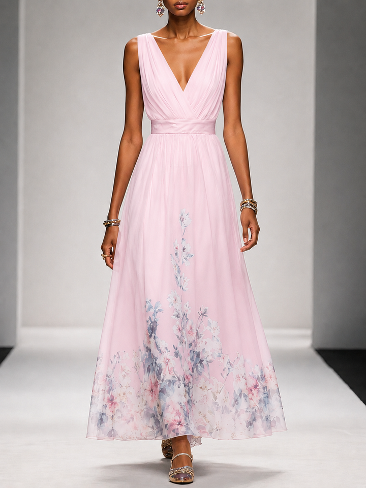 Willow | Sleeveless A Maxi Dress