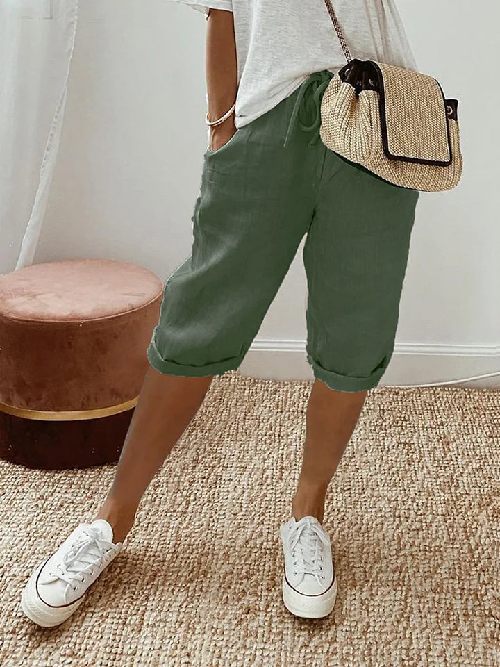Charlotte® | Cotton-Linen Women's Shorts