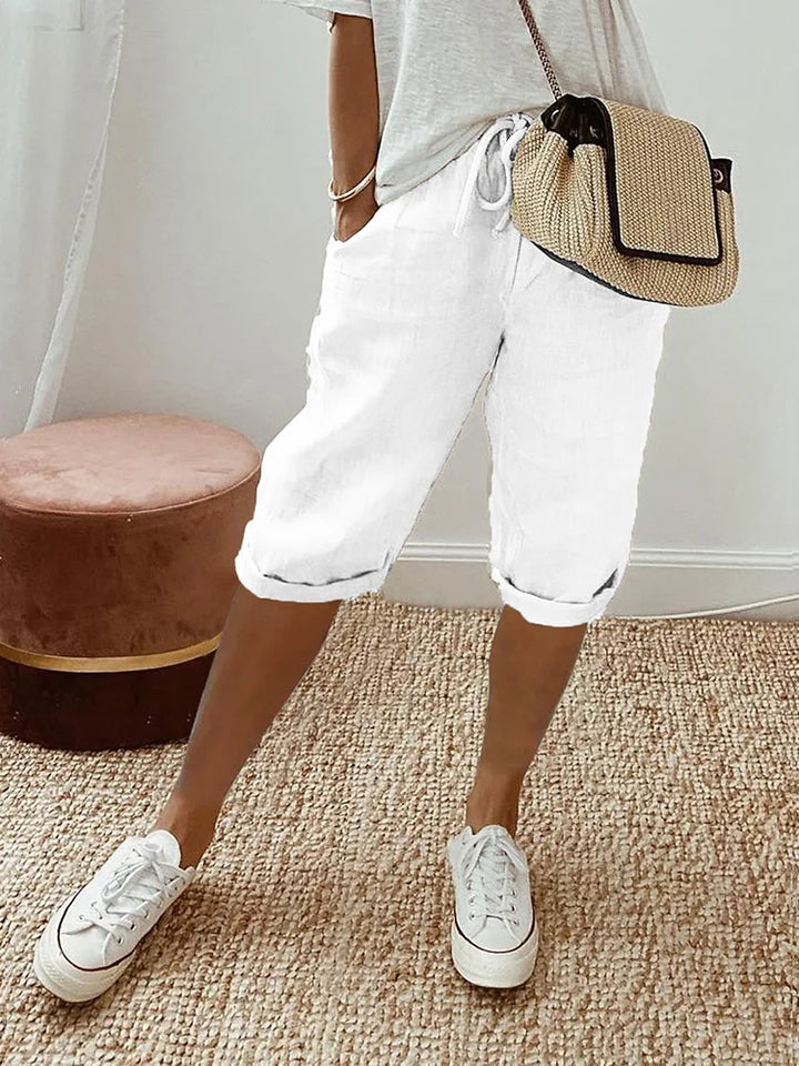 Charlotte® | Cotton-Linen Women's Shorts