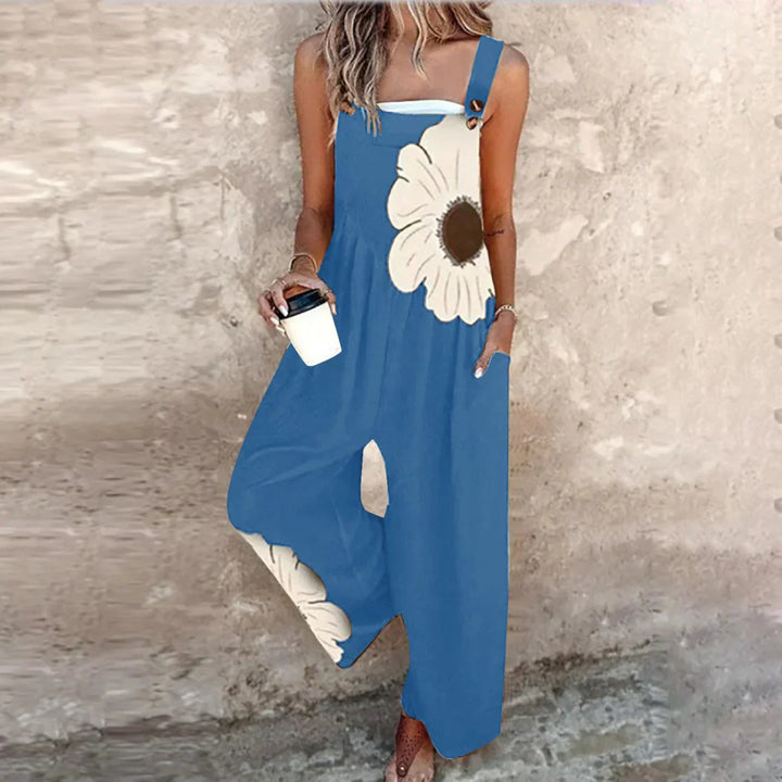 Molly | Effortless Printed Dungarees