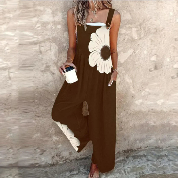 Molly | Effortless Printed Dungarees