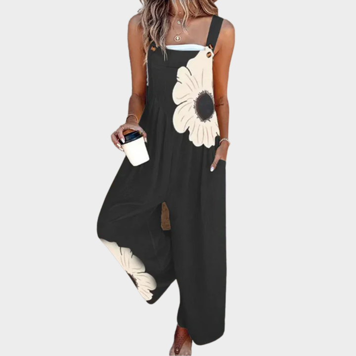 Molly | Effortless Printed Dungarees