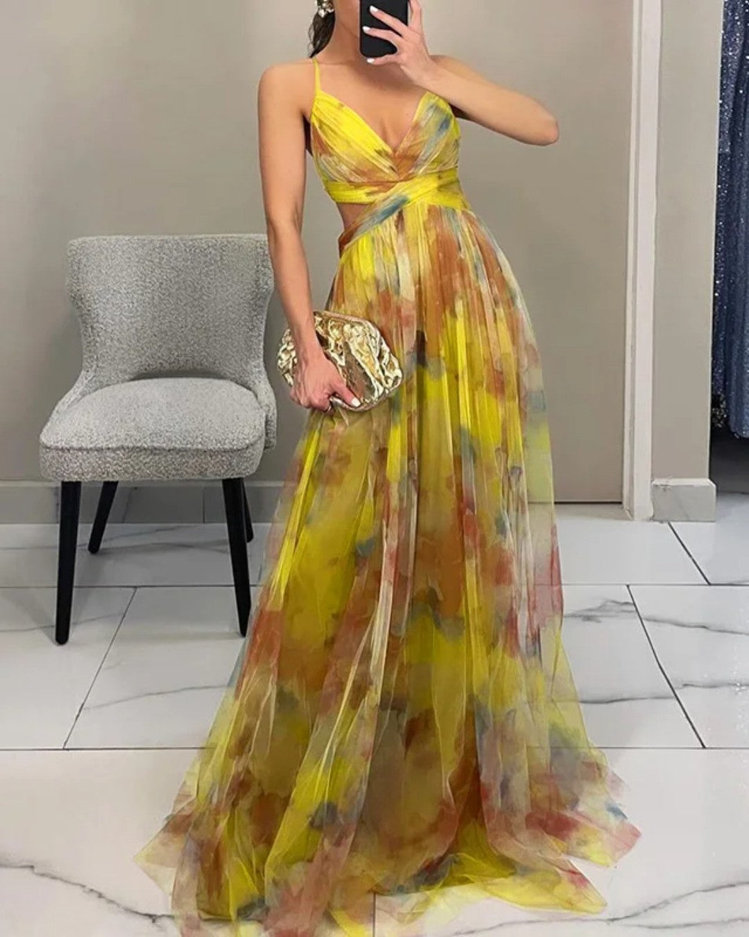 Elsie™ | Floral Maxi Gown