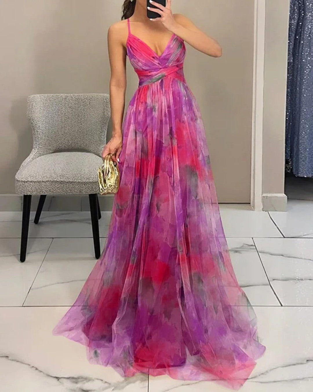 Elsie™ | Floral Maxi Gown