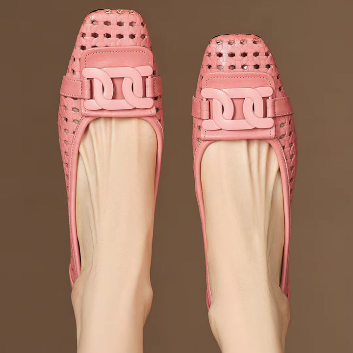 Orvique™ | Premium Leather Strap Heels