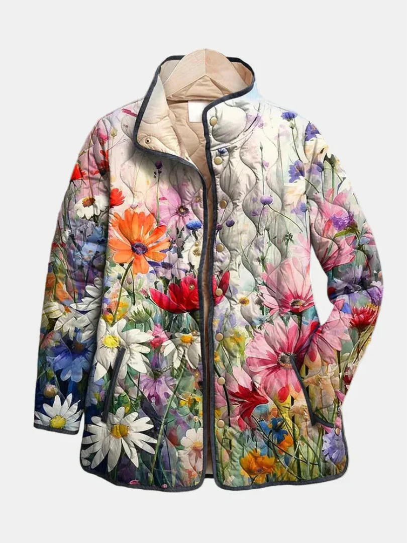 Haverford | Timeless Floral Quilted Jacket