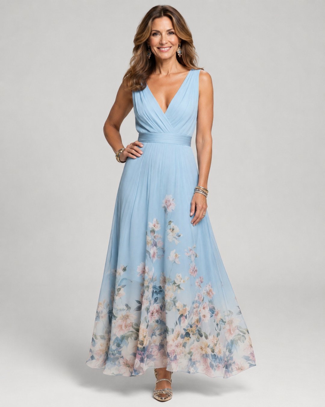 Willow | Sleeveless A Maxi Dress