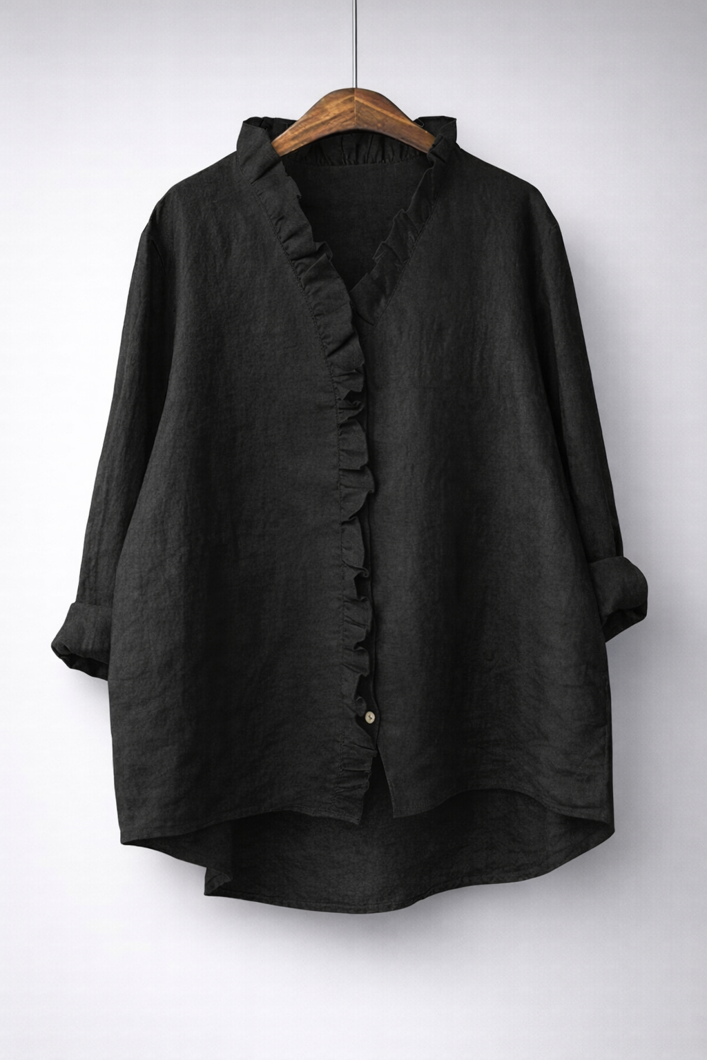 Araminta™ | Elegant Ruffled Shirt