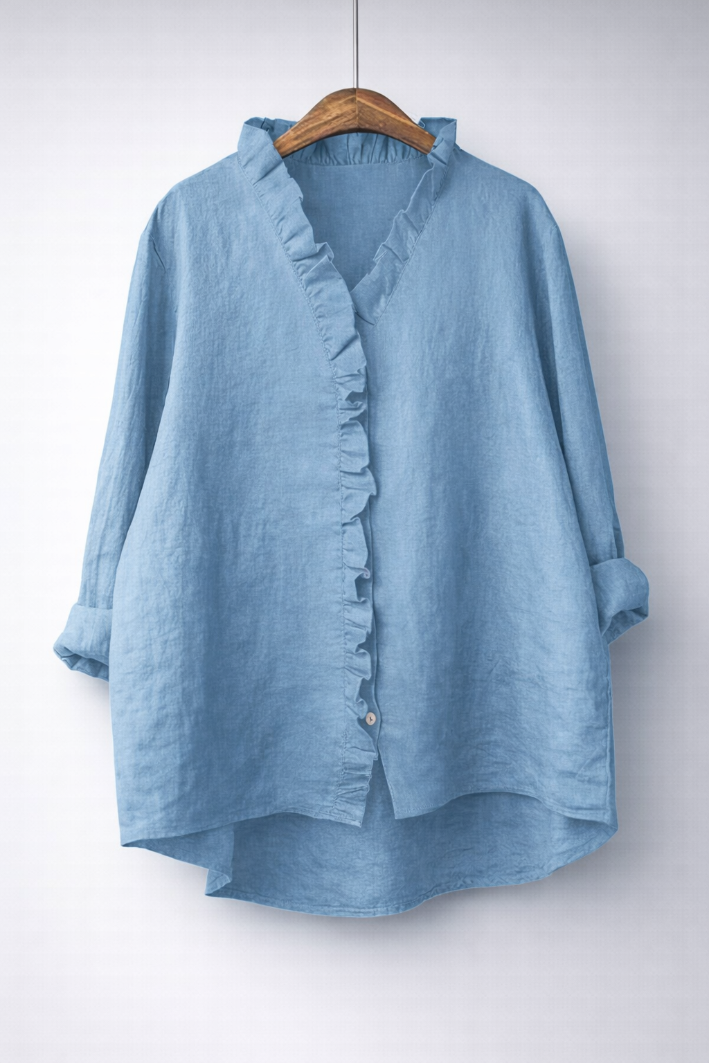 Araminta™ | Elegant Ruffled Shirt