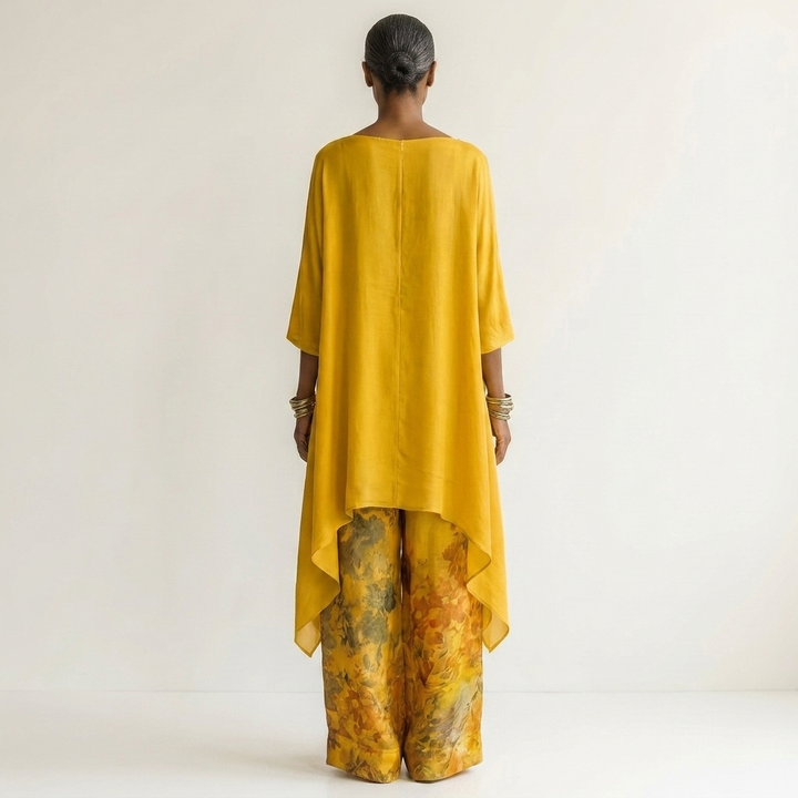 Genevieve™ | Luxe Cotton-Silk Two-Piece Ensemble