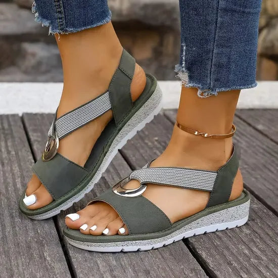 Sophia | Elegant Adjustable Support Sandals