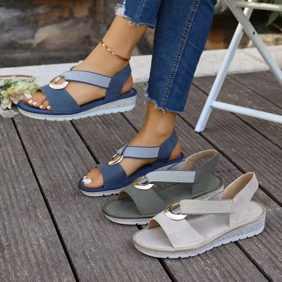 Sophia | Elegant Adjustable Support Sandals