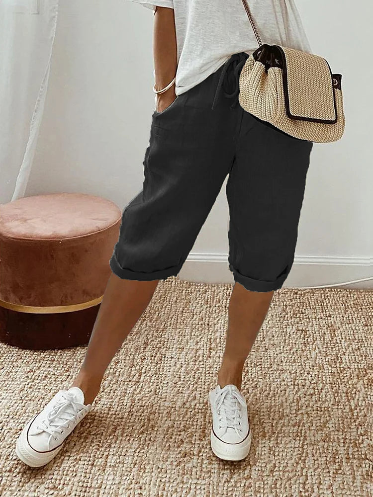 Charlotte® | Cotton-Linen Women's Shorts