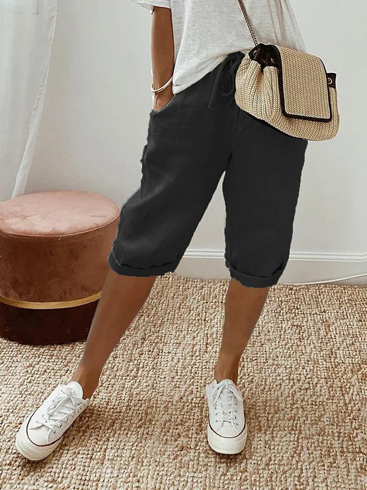 Charlotte® | Cotton-Linen Women's Shorts