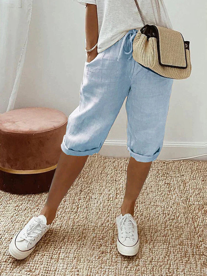 Charlotte® | Cotton-Linen Women's Shorts